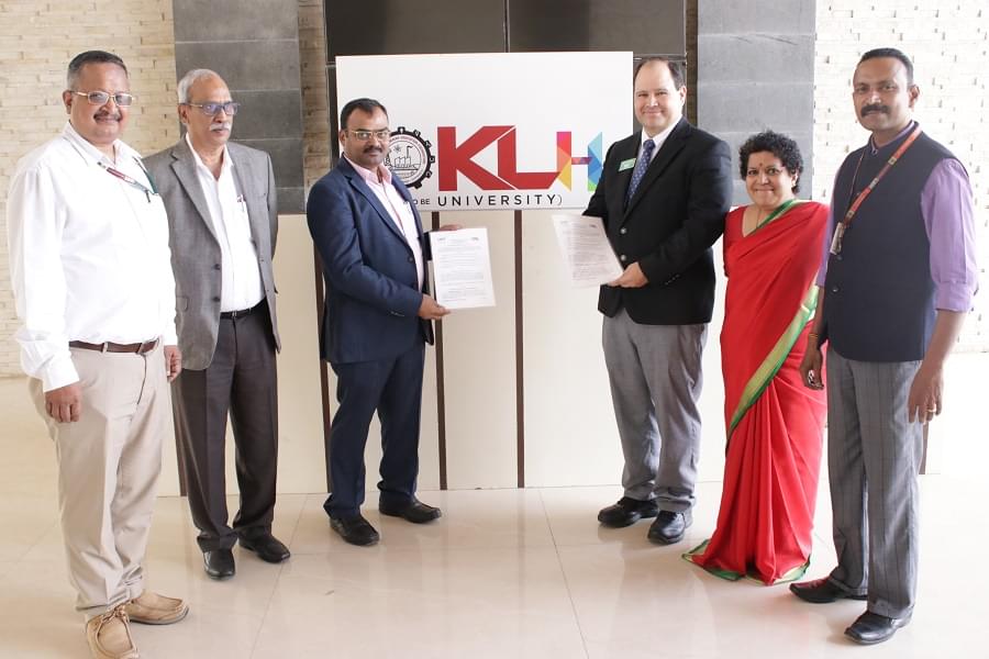 KL University Hyderabad MoU with UNT photo 3